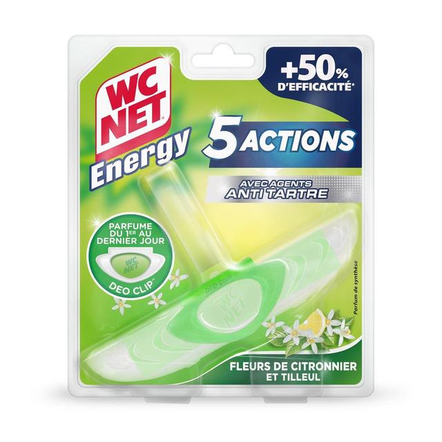 3346027796715 - WC net - Bloc WC Anti-Tartre 5 Actions Fleurs de Citronnier & Tilleul Energy