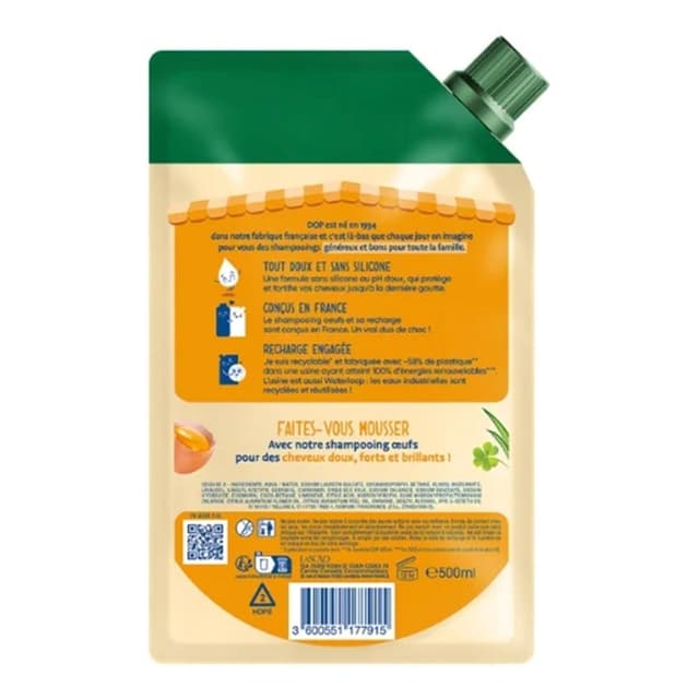 3600551177915 - Dop - Shampoing Fortifiant Oeufs