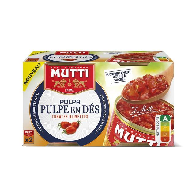 8005110000416 - Mutti - Pulpe de Tomate en Dés