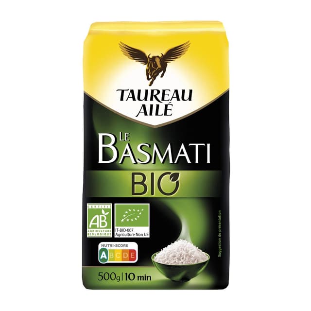 3760341070816 - Taureau Ailé - Riz Basmati long grain Bio
