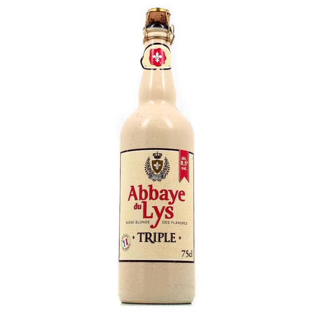 3347970011016 - Abbaye Du Lys - Bière blonde triple 8.5°