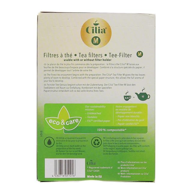4030716051016 - Cilia - Filtres à thé taille M