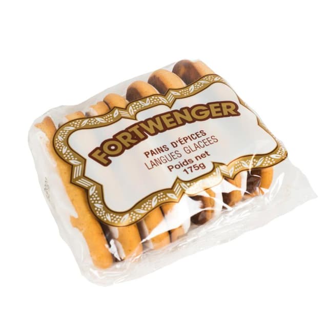 3279130101216 - FORTWENGER - Langues glacées Pain d'épices