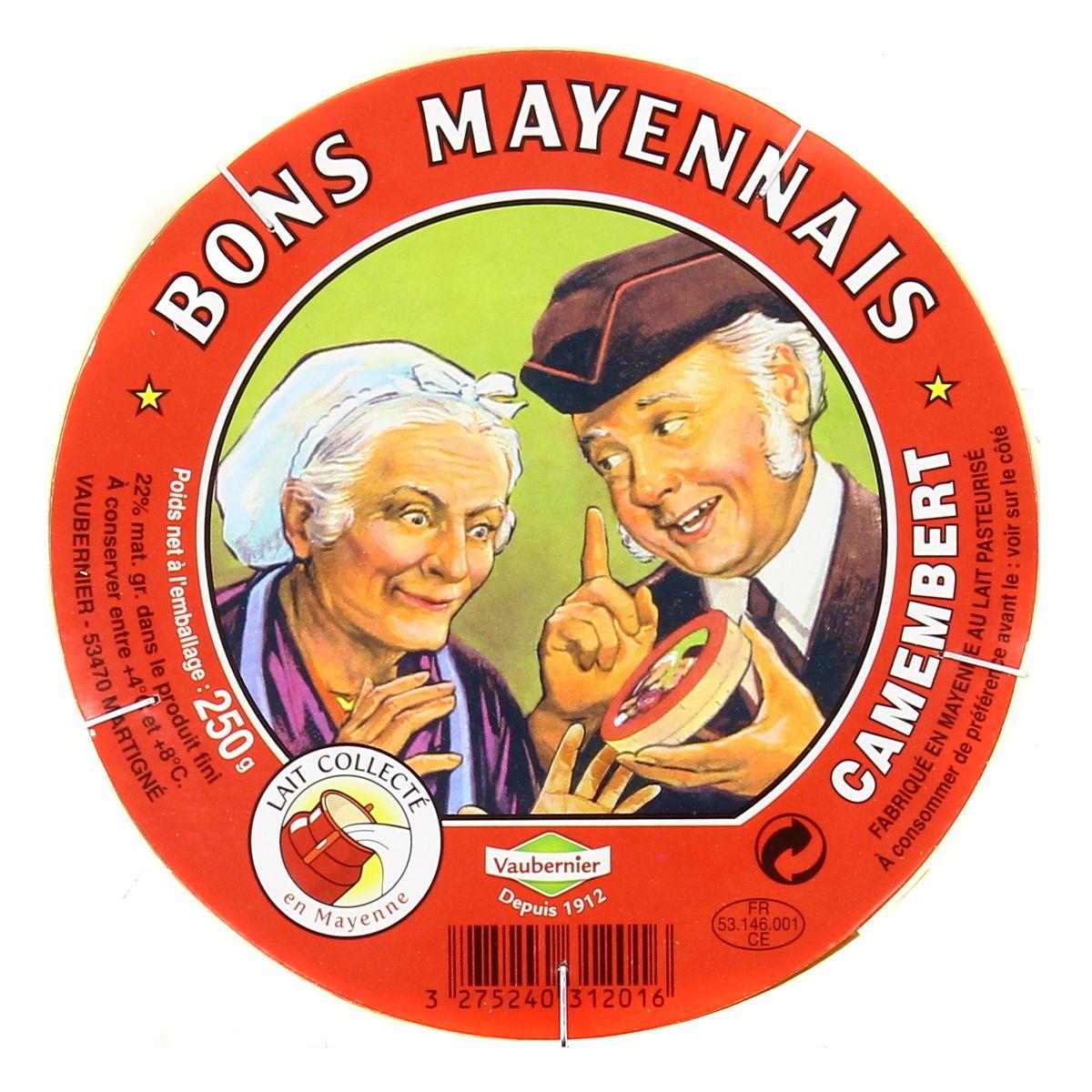 3275240312016 - Vaubernier - Camembert bon Mayennais
