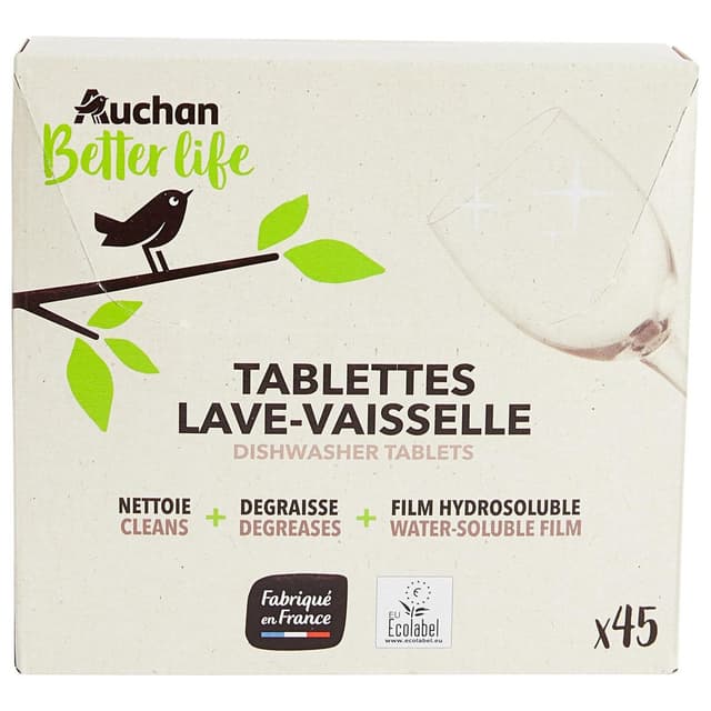 3596710513116 - Auchan Better Life - Tablettes lave-vaisselle Ecolabel