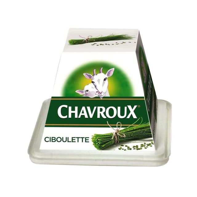 3272770003216 - Chavroux - Fromage de chèvre ciboulette