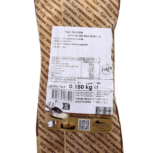 3324440463216 - Jean Perrin - Raclette à la Viande des Grisons