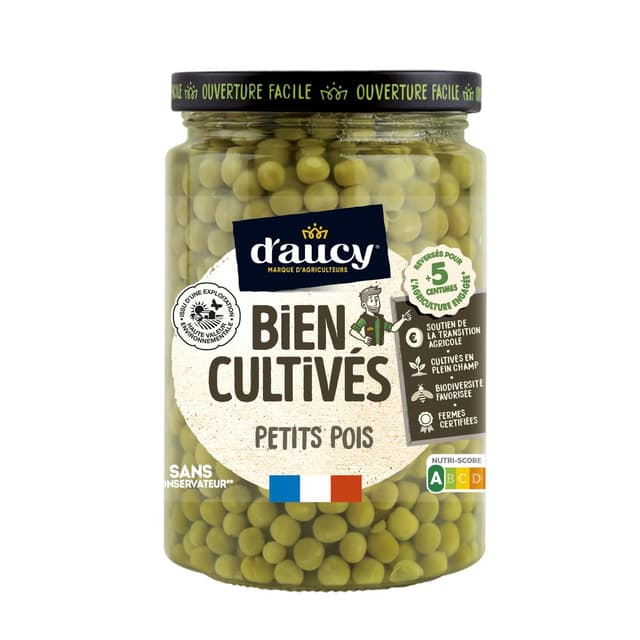 3017800503416 - D'aucy - Petits Pois bien cultivés