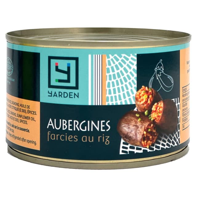 3760030143616 - Yarden - Aubergines Farcies au Riz
