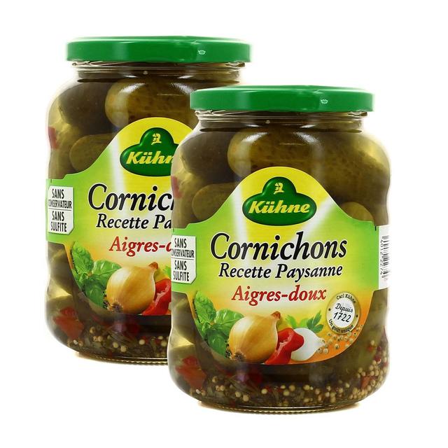 2050000393716 - Kühne - Cornichons aigres-doux recette paysane