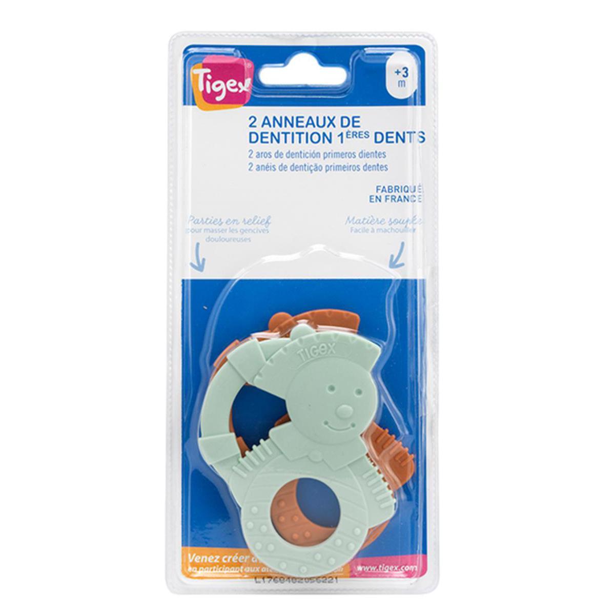 3159926314016 - Tigex - Anneau de dentition premières dents
