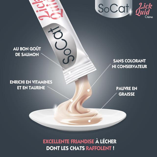 3166780064216 - Riga Socat - Snack Liquid Saumon - Friandise pour chat