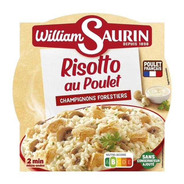 3261055954916 - William Saurin - Risotto Poulet Champignons Forestiers