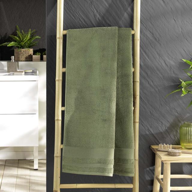 3574388015316 - Douceur D Interieur - Drap de douche éponge fougère