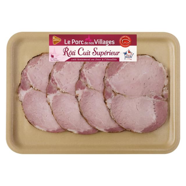 3268680016316 - Le Porc de nos Villages - Rôti Cuit Supérieur de Porc Label Rouge