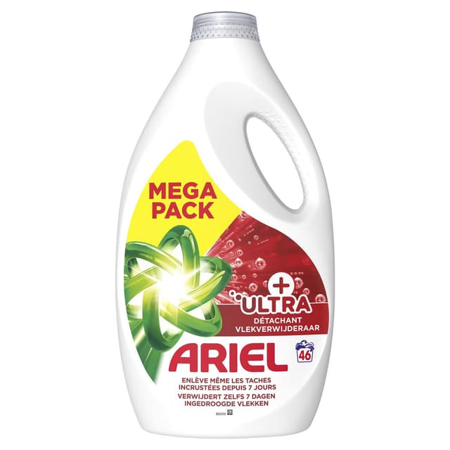8700216286916 - Ariel - Lessive Liquide Détergent Ultra Détachant 