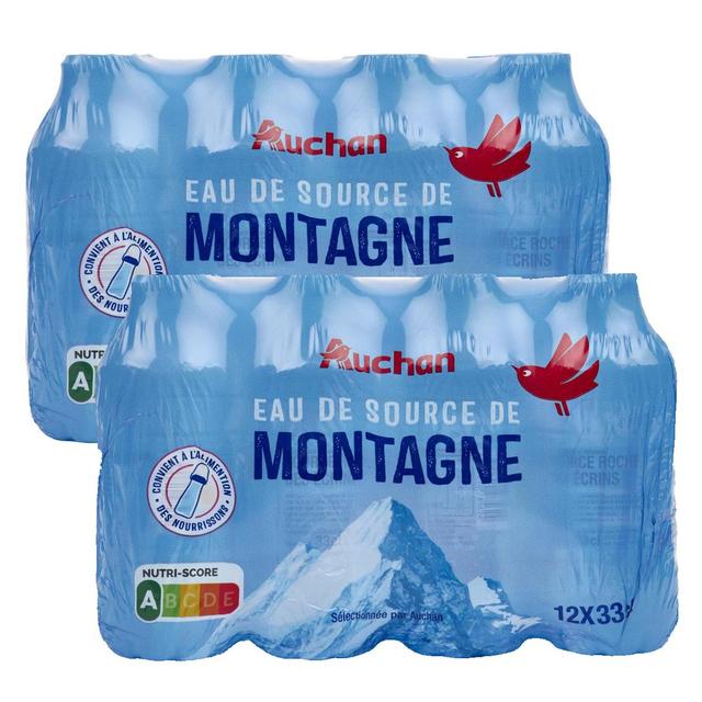 2050000407116 - Auchan - Eau de source de montagne