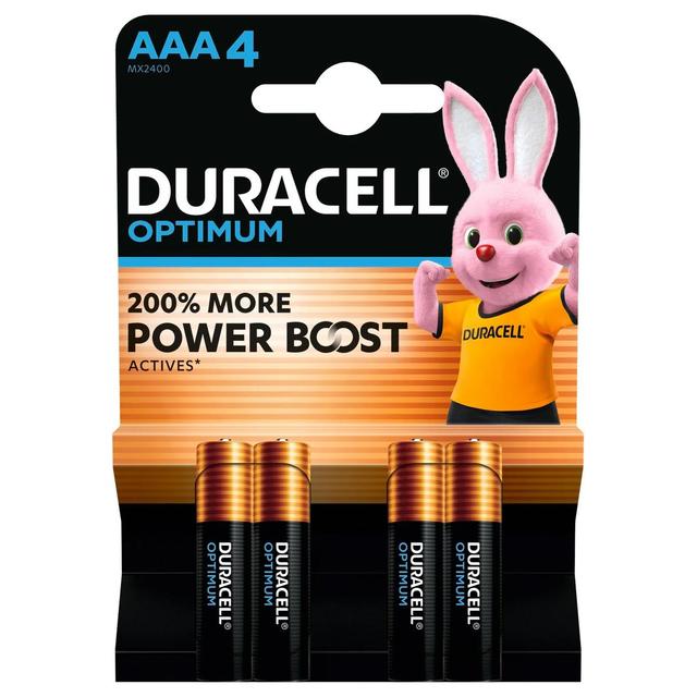 5000394137516 - Duracell - 4 Piles LR03 / AAA Alcaline Optimum