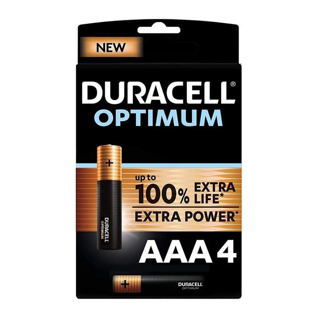 5000394137516 - Duracell - 4 Piles LR03 / AAA Alcaline Optimum