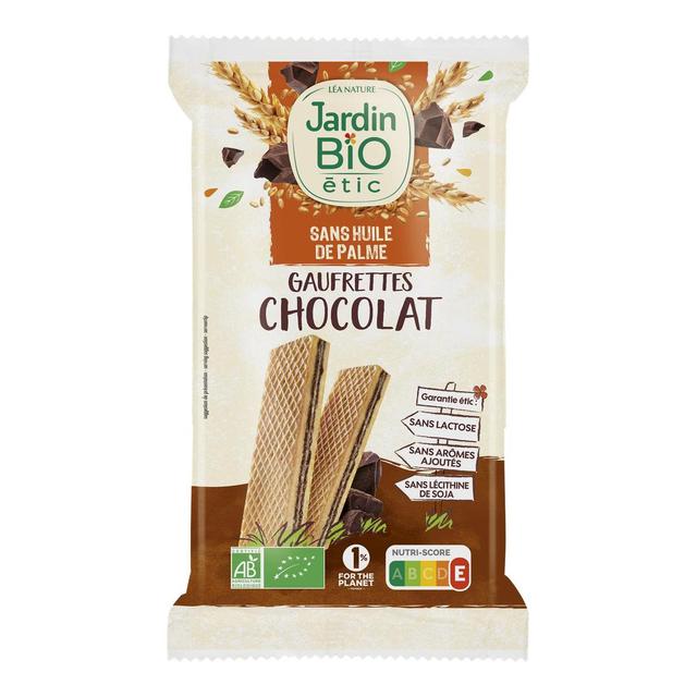 3760020507916 - Jardin Bio Etic - 14 Fines gaufrettes chocolat Bio