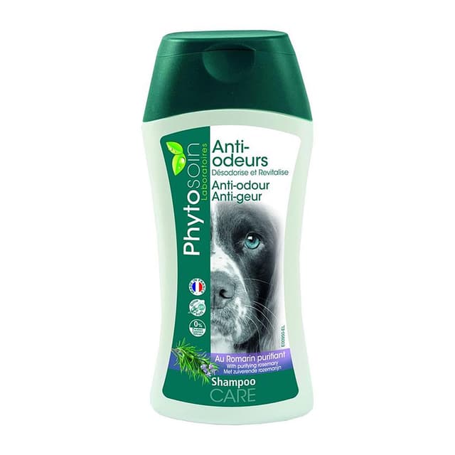 3332590958216 - Phytosoin - Shampooing anti-odeurs au romarin purifiant pour chien