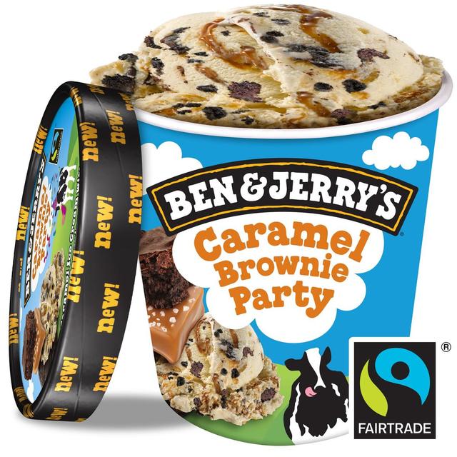 8711327318816 - Ben&Jerry's - Pot crème glacée caramel Brownie Party 500ml
