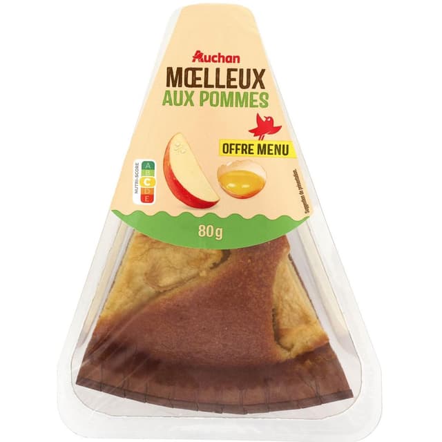 3596710550517 - Auchan - Moelleux aux pommes