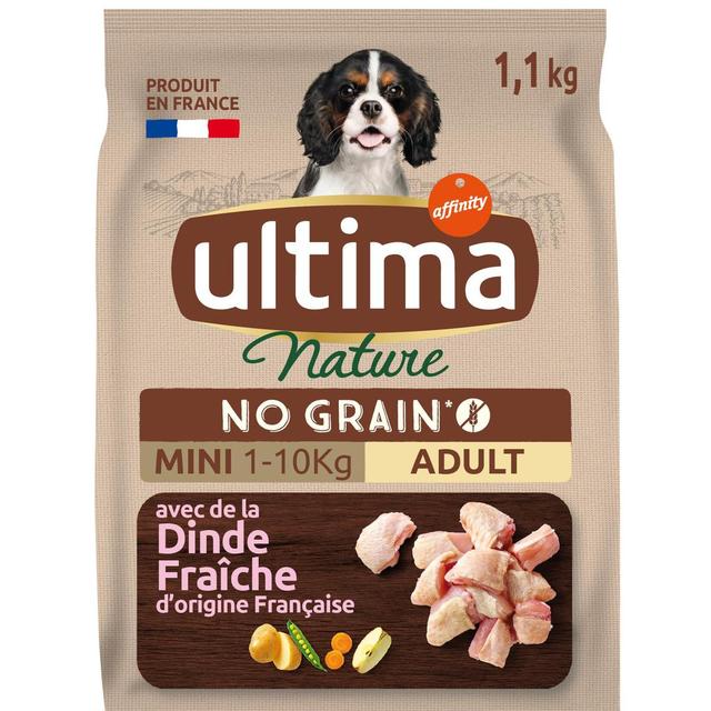 8410650231617 - Affinity - Ultima Nature - Croquettes Dinde Fraiche Sans Céréales pour petit chien adulte