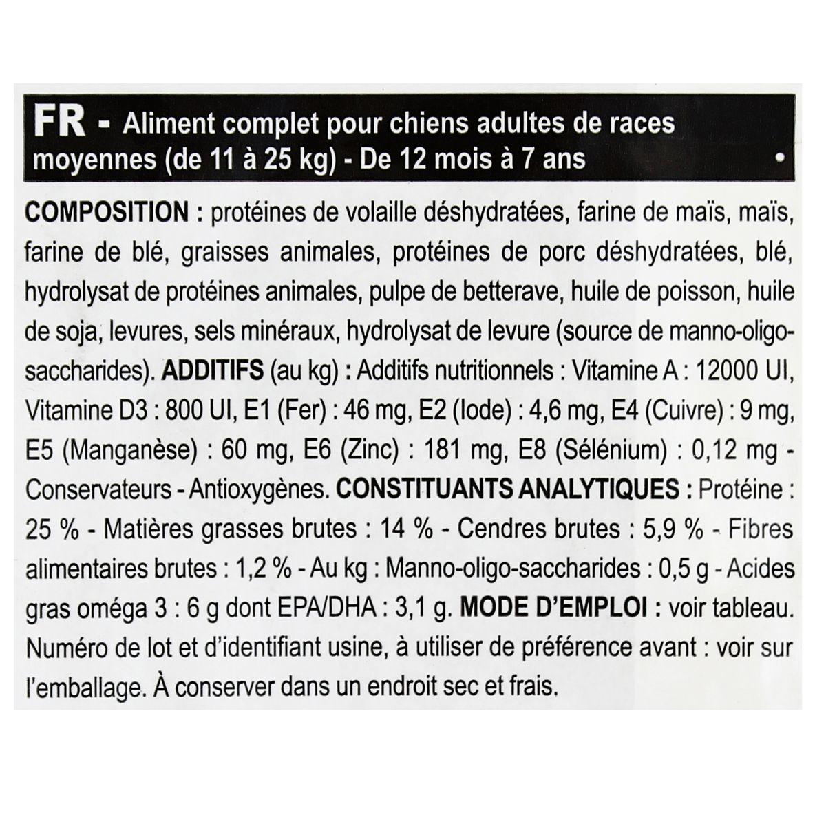 3182551055849 - Royal Canin - Croquettes Défenses Naturelles pour Chien Moyen Adulte