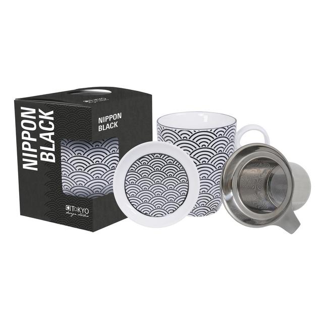 8719323533417 - Tokyo Design Studio - Tisanière avec filtre Nippon Black Wave