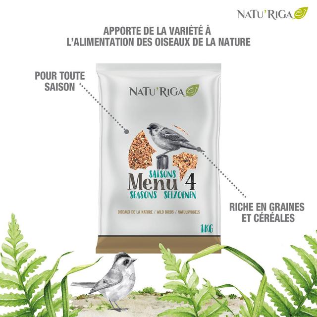 3166780023817 - Riga Natu'Riga - Mélange Oiseau Nature 