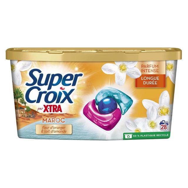 3178041364317 - Super Croix - Lessive Capsule Maroc Fleur d'Oranger et Lait d'Amande