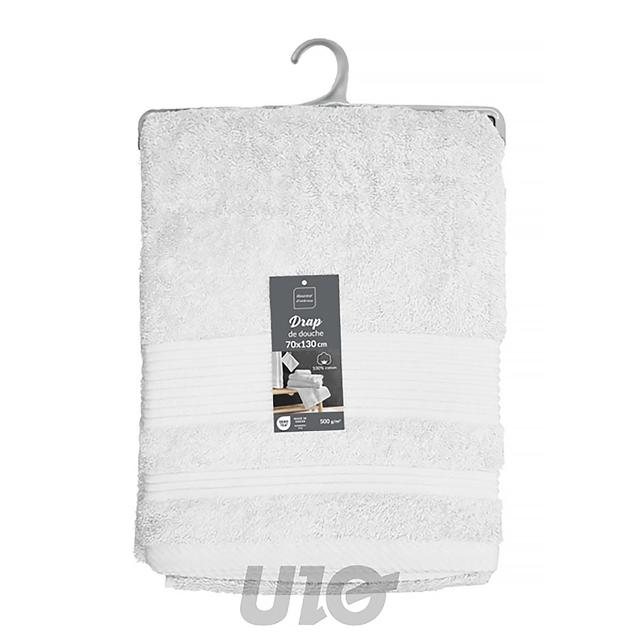 3574388015217 - Douceur D Interieur - Drap de douche blanc