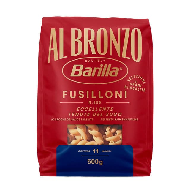 8076809585217 - Barilla Al Bronzo - Pâtes Fusilloni Premium 