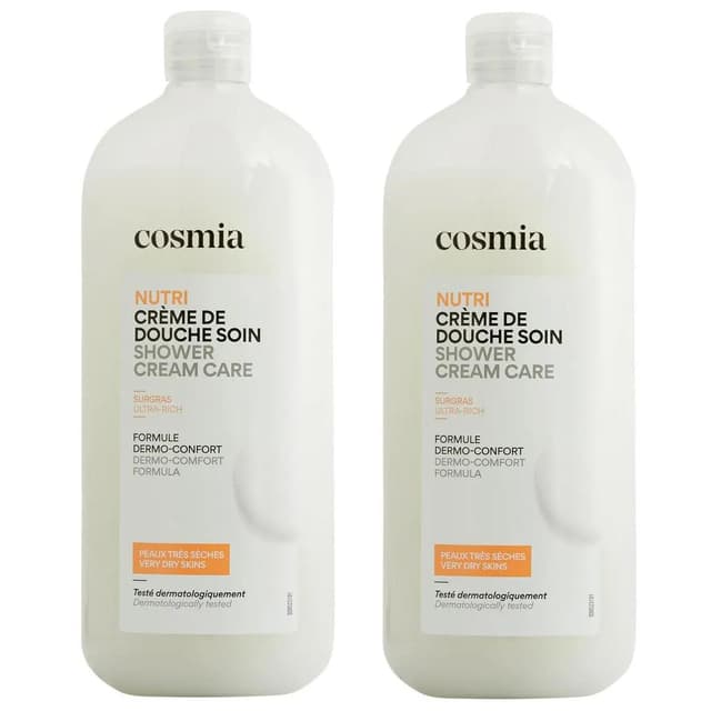 2050000415517 - COSMIA - Nutri crème de douche soin surgras peaux très sèches