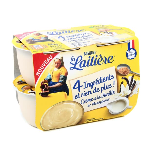 3023290055717 - La laitière - Crème dessert à la Vanille