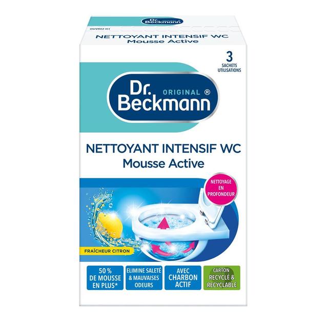 4008455596617 - Dr Beckmann - Nettoyant intensif WC mousse