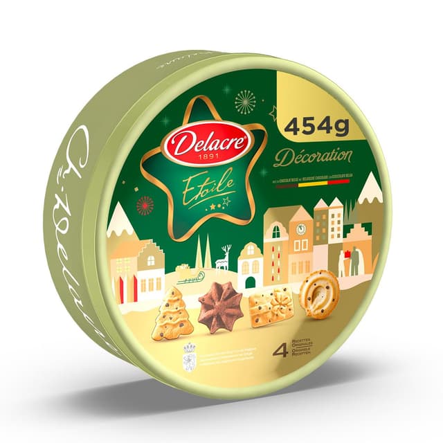 3116430216717 - Delacre - Assortiment Biscuits Noel 