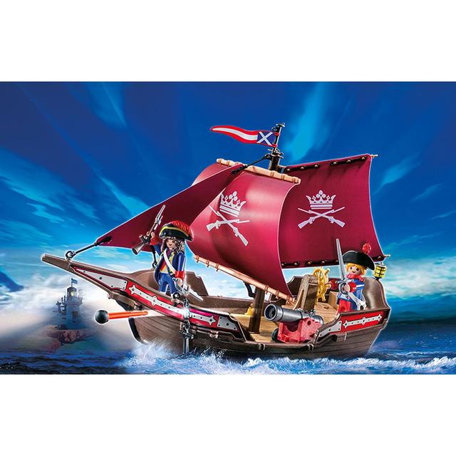 4008789066817 - PLAYMOBIL® Pirates - Chaloupe des soldats