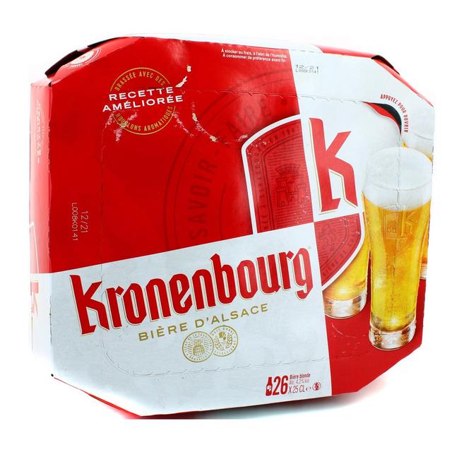 3080216048017 - Kronenbourg - Bière blonde 4.2°