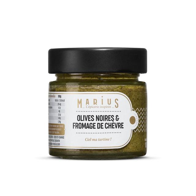 3183811008117 - Marius, L'Épicerie Inspirée - Olives Noires et Fromage de Chèvre