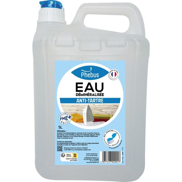 3077317929017 - Phébus - Eau demineralisée anti-tartre
