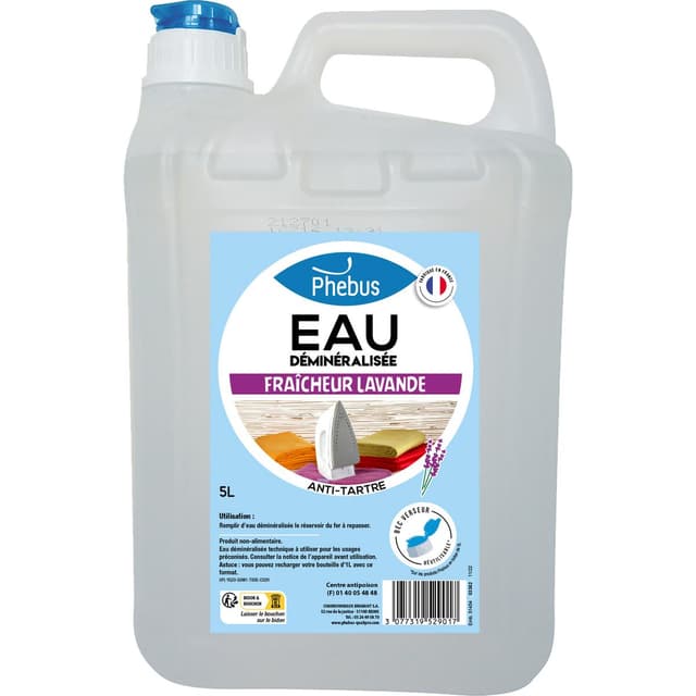 3077319529017 - Phébus - Eau déminéralisée à la lavande