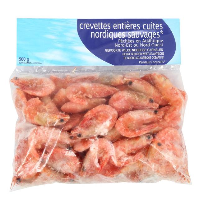 3304630000018 -  - Crevettes entières cuites nordiques sauvages 45/65 pièces