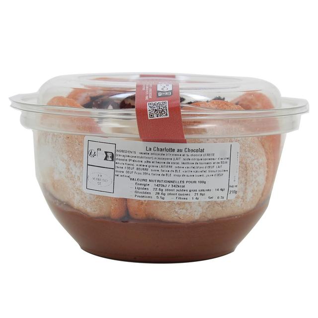 3426720000118 - La Hulotte - Charlotte au Chocolat Artisanale