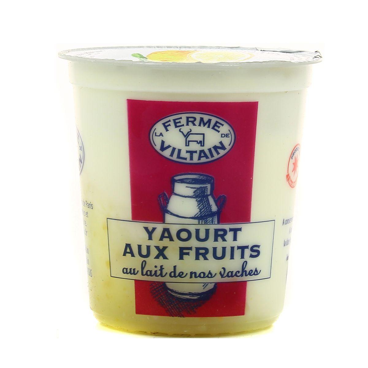 Ferme de Viltain - Yaourt Bicouche Citron Yuzu
