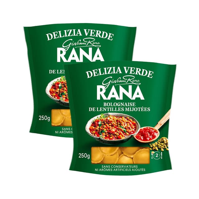 2050000420818 - Giovanni Rana - Ravioli Bolognaise de Lentilles mijotées