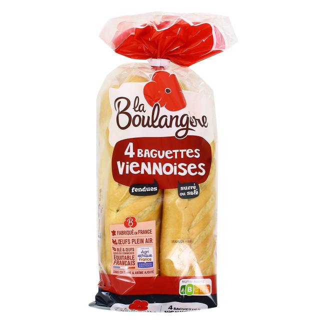 3760049790818 - La Boulangère - Baguettes Viennoises Fendues