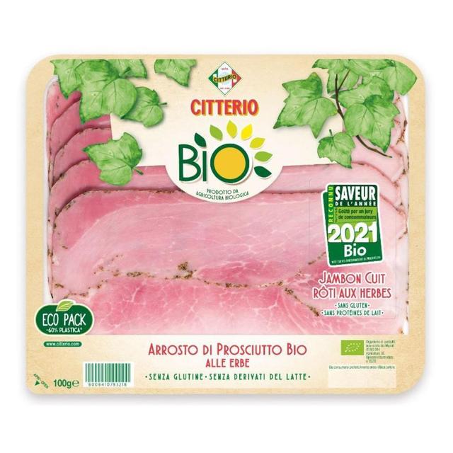 8008410783218 - Citterio - Jambon Bio Rôti aux Herbes