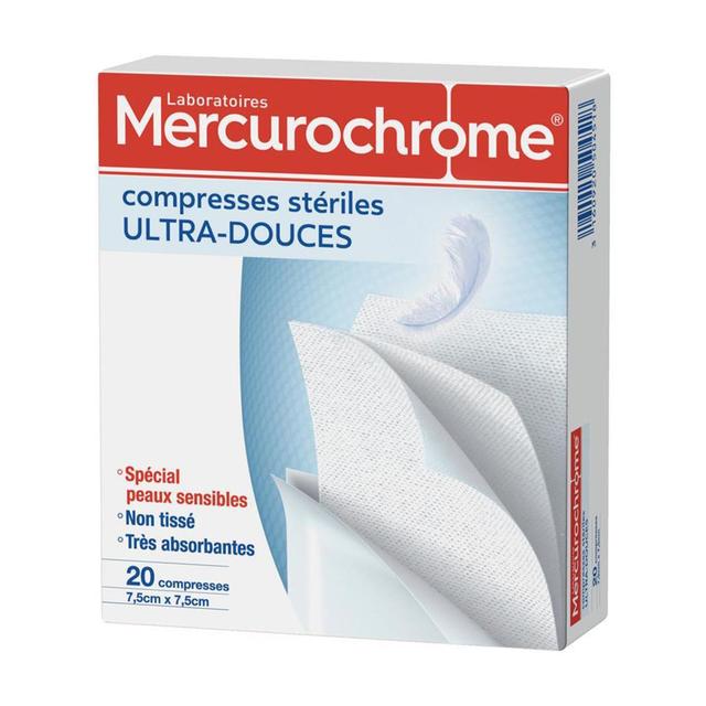 3160920504518 - Mercurochrome - Compresses stérilisés